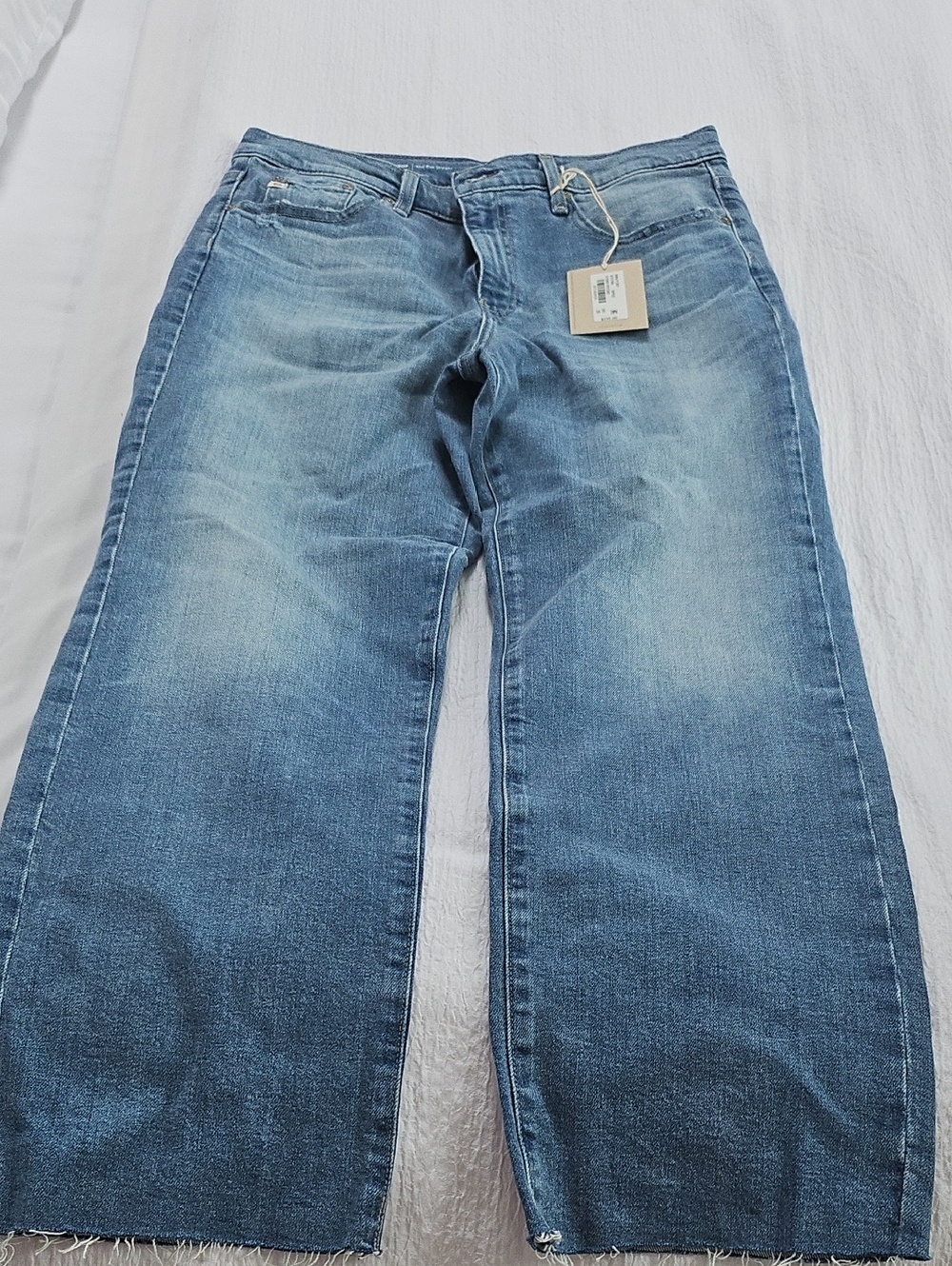 AG Adriano Goldschmied Relaxed Light Blue Washed Jeans